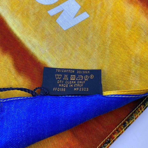 New Authentic Louis Vuitton Brick Road Stole Scarf Virgil Abloh - Picture 10 of 12